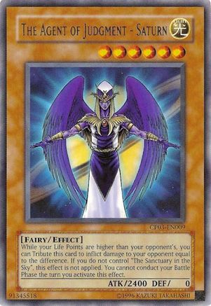 Image of The Agent of Judgment - Saturn [CP03-EN009] Rare