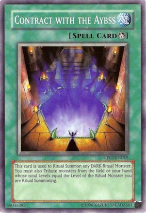 Image of Contract with the Abyss [CP03-EN019] Common