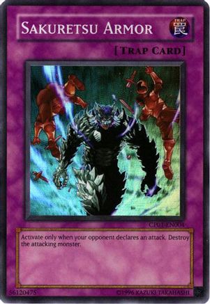 Image of Sakuretsu Armor [CP01-EN004] Super Rare