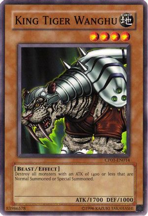 Image of King Tiger Wanghu [CP01-EN014] Common