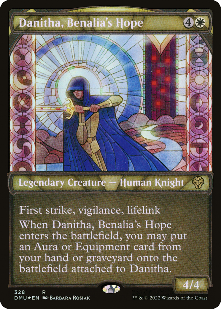 Image of Danitha, Benalia's Hope (Showcase Textured) [Dominaria United]