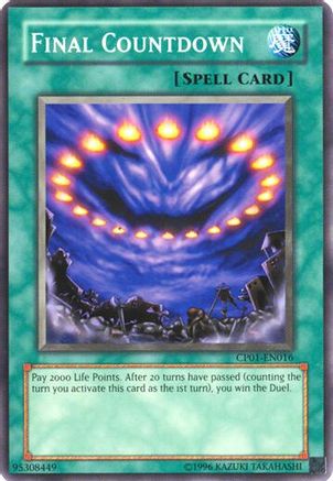 Image of Final Countdown [CP01-EN016] Common