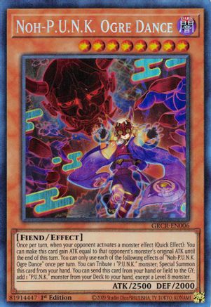 Image of Noh-P.U.N.K. Ogre Dance [GRCR-EN006] Collector's Rare