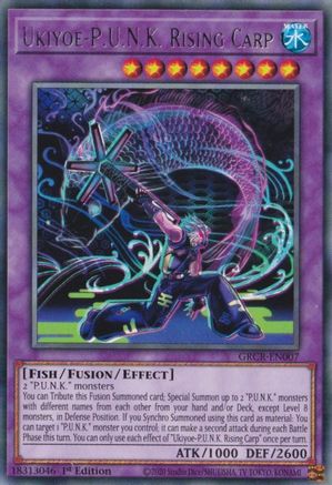 Image of Ukiyoe-P.U.N.K. Rising Carp [GRCR-EN007] Rare