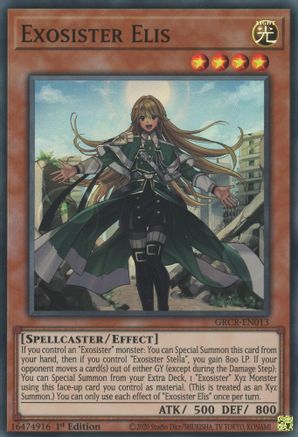 Image of Exosister Elis [GRCR-EN013] Super Rare