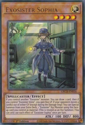 Exosister Sophia [GRCR-EN016] Ultra Rare