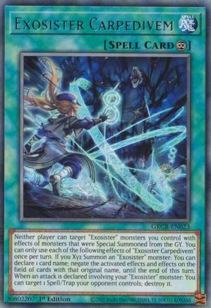 Image of Exosister Carpedivem [GRCR-EN023] Rare