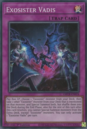 Image of Exosister Vadis [GRCR-EN024] Super Rare