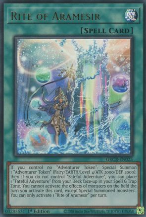 Image of Rite of Aramesir [GRCR-EN025] Ultra Rare