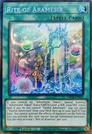 Image of Rite of Aramesir [GRCR-EN025] Collector's Rare
