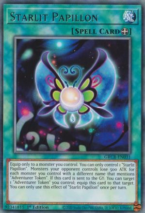 Image of Starlit Papillon [GRCR-EN031] Rare