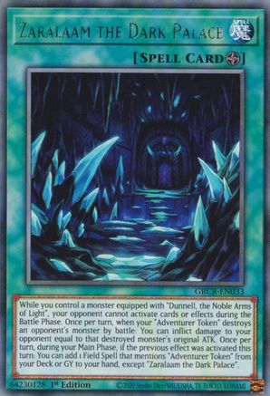 Image of Zaralaam the Dark Palace [GRCR-EN033] Rare