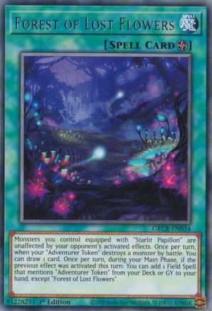 Image of Forest of Lost Flowers [GRCR-EN034] Rare