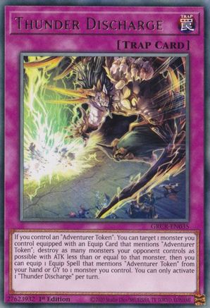 Image of Thunder Discharge [GRCR-EN035] Rare