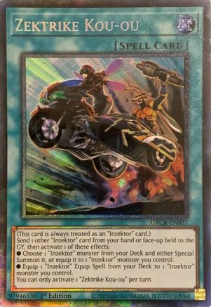 Image of Zektrike Kou-ou [GRCR-EN037] Collector's Rare