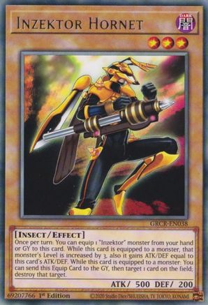 Image of Inzektor Hornet [GRCR-EN038] Rare