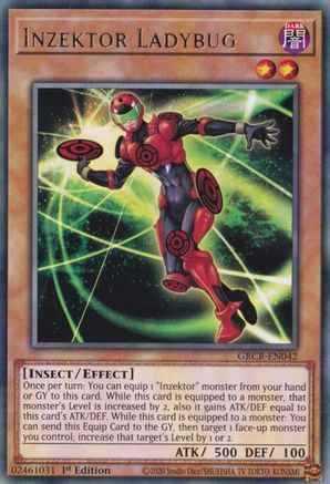 Image of Inzektor Ladybug [GRCR-EN042] Rare