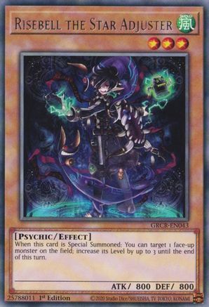 Image of Risebell the Star Adjuster [GRCR-EN043] Rare