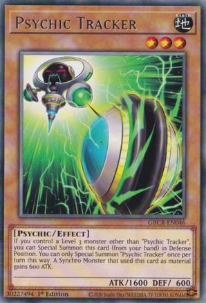 Image of Psychic Tracker [GRCR-EN046] Rare