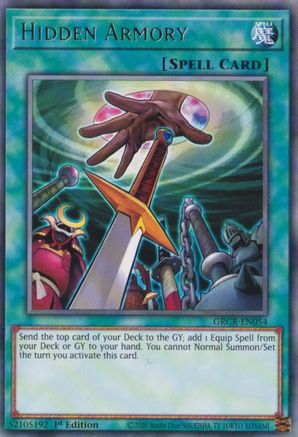 Image of Hidden Armory [GRCR-EN054] Rare