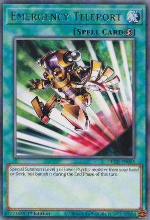 Image of Emergency Teleport [GRCR-EN055] Rare