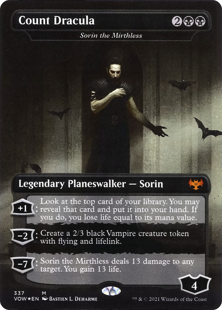 Image of Sorin the Mirthless - Count Dracula [Innistrad: Crimson Vow]