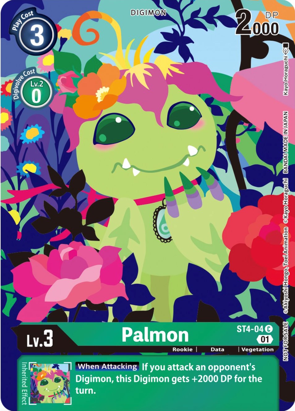 Image of Palmon [ST4-04] (Tamer's Card Set 2 Floral Fun) [Starter Deck: Giga Green Promos]