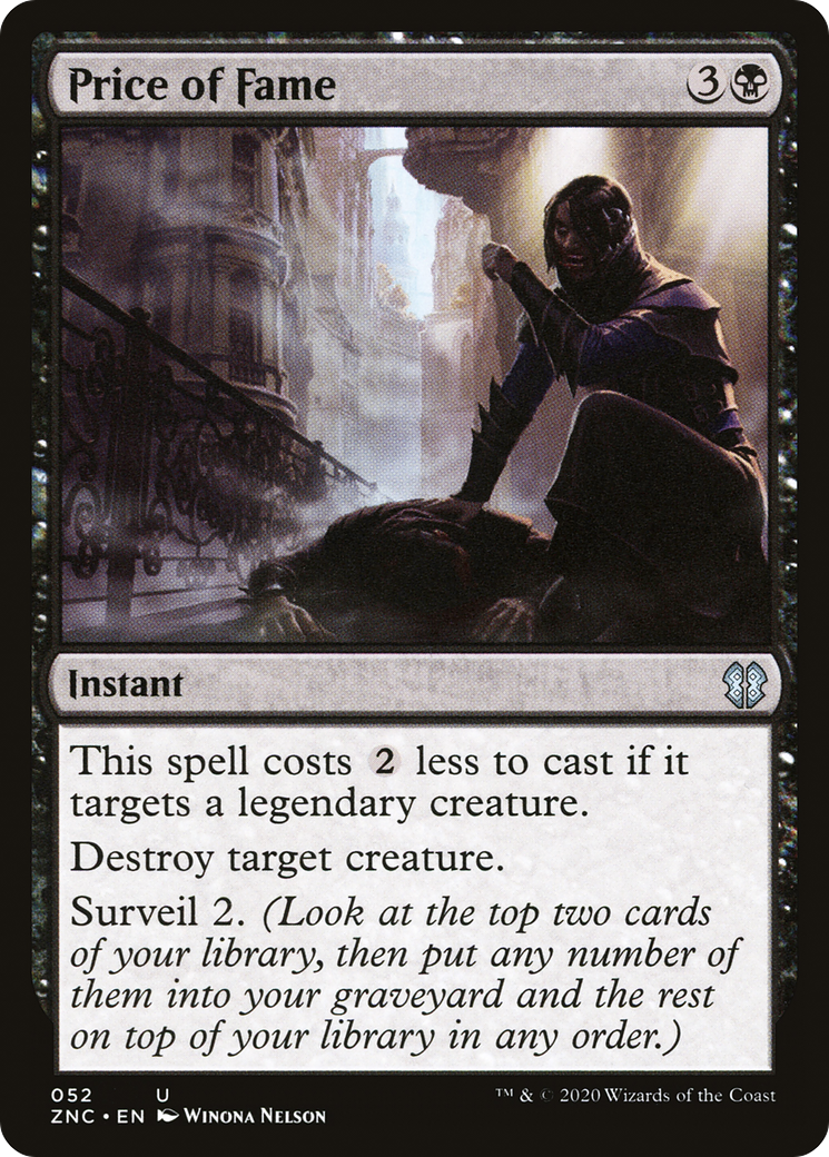Image of Price of Fame [Zendikar Rising Commander]