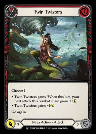 Image of Twin Twisters (Red) [EVR047] (Everfest)  1st Edition Normal