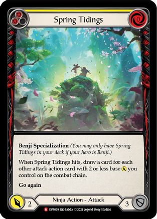 Image of Spring Tidings [EVR039] (Everfest)  1st Edition Rainbow Foil