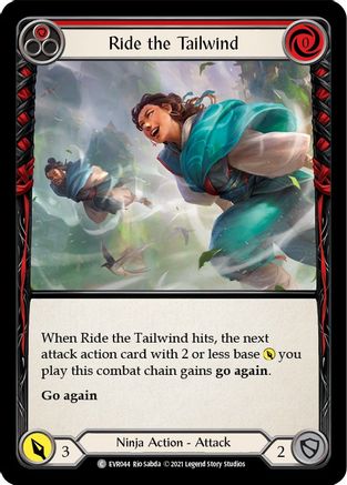 Image of Ride the Tailwind (Red) [EVR044] (Everfest)  1st Edition Normal