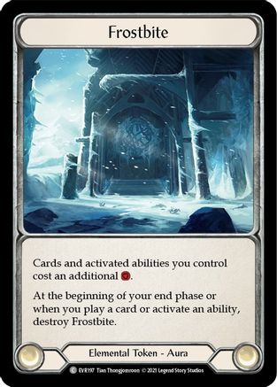Image of Frostbite [EVR197] (Everfest)  1st Edition Rainbow Foil