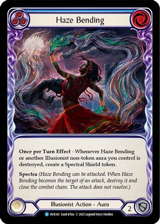 Image of Haze Bending (Blue) [EVR141] (Everfest)  1st Edition Normal