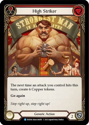 Image of High Striker (Red) [EVR164] (Everfest)  1st Edition Normal