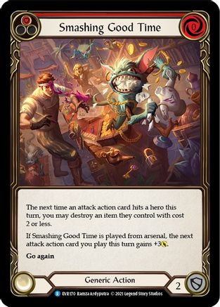 Image of Smashing Good Time (Red) [EVR170] (Everfest)  1st Edition Rainbow Foil