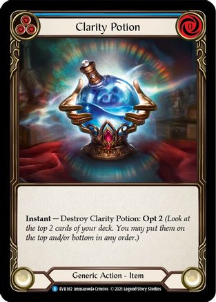 Image of Clarity Potion [EVR182] (Everfest)  1st Edition Normal