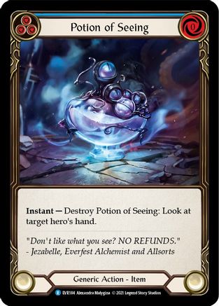 Image of Potion of Seeing [EVR184] (Everfest)  1st Edition Normal
