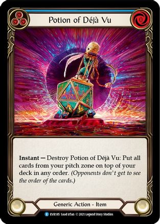 Image of Potion of Deja Vu [EVR185] (Everfest)  1st Edition Normal