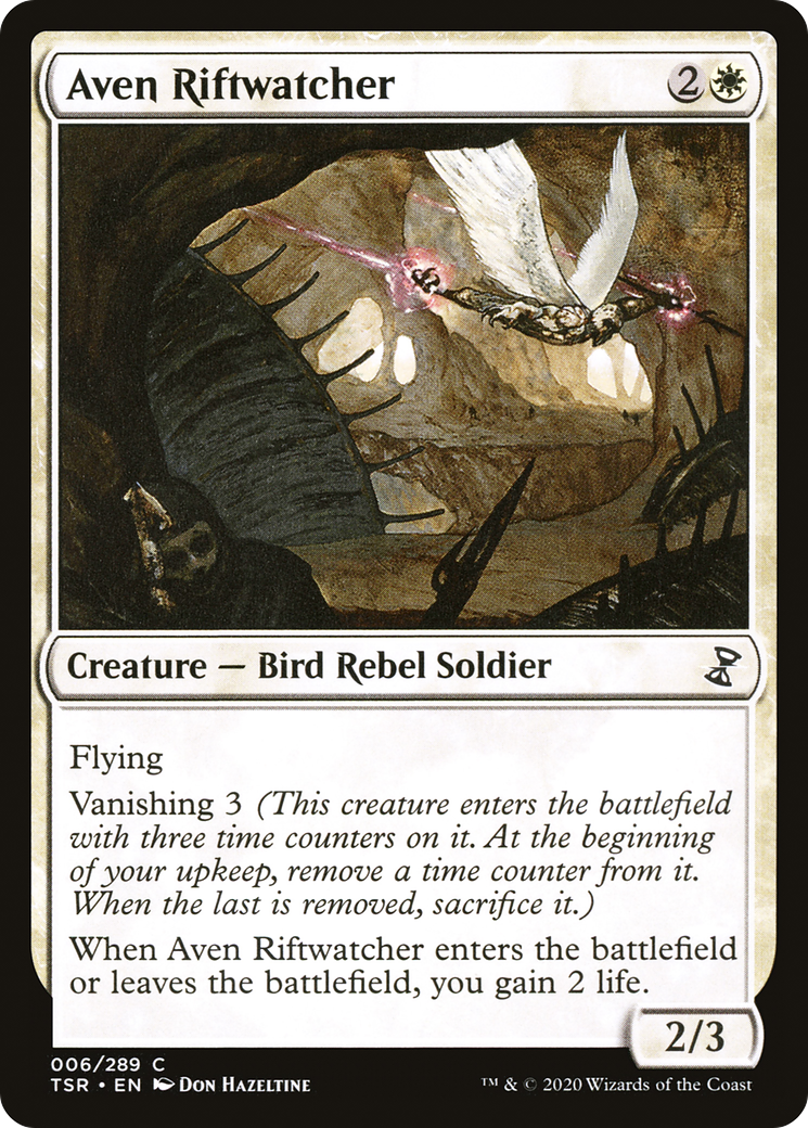 Image of Aven Riftwatcher [Time Spiral Remastered]