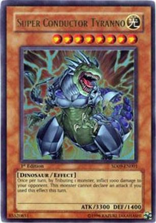 Image of Super Conductor Tyranno [SD09-EN001] Ultra Rare