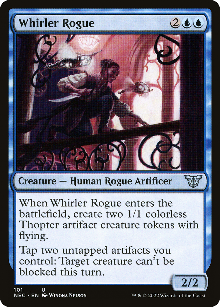 Image of Whirler Rogue [Kamigawa: Neon Dynasty Commander]
