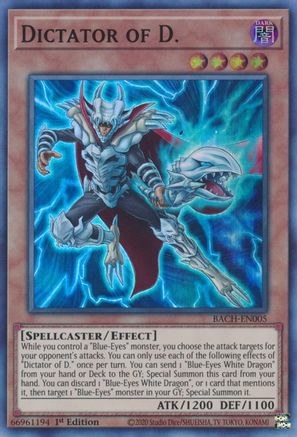 Image of Dictator of D. [BACH-EN005] Super Rare