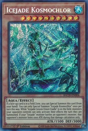Image of Icejade Kosmochlor [BACH-EN006] Secret Rare