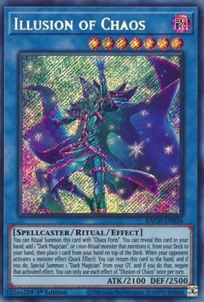 Image of Illusion of Chaos [BACH-EN034] Secret Rare