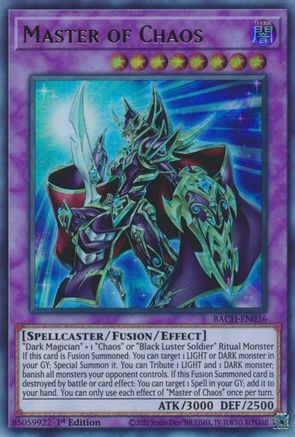 Image of Master of Chaos [BACH-EN036] Ultra Rare