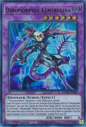 Image of Dinomorphia Kentregina [BACH-EN038] Ultra Rare