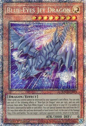 Image of Blue-Eyes Jet Dragon [BACH-EN004] Starlight Rare