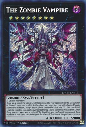 Image of The Zombie Vampire [BACH-EN045] Secret Rare