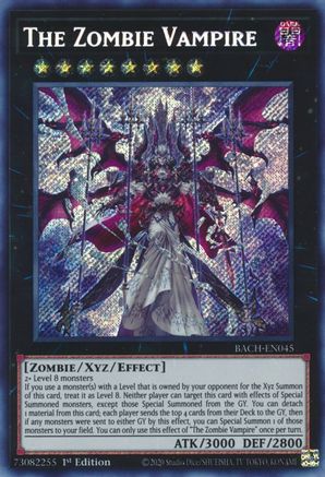 The Zombie Vampire [BACH-EN045] Secret Rare