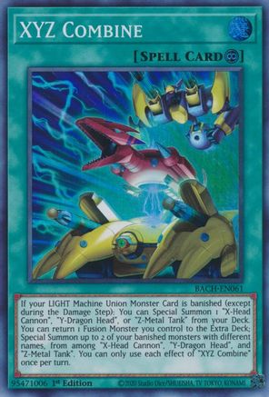 Image of XYZ Combine [BACH-EN061] Super Rare